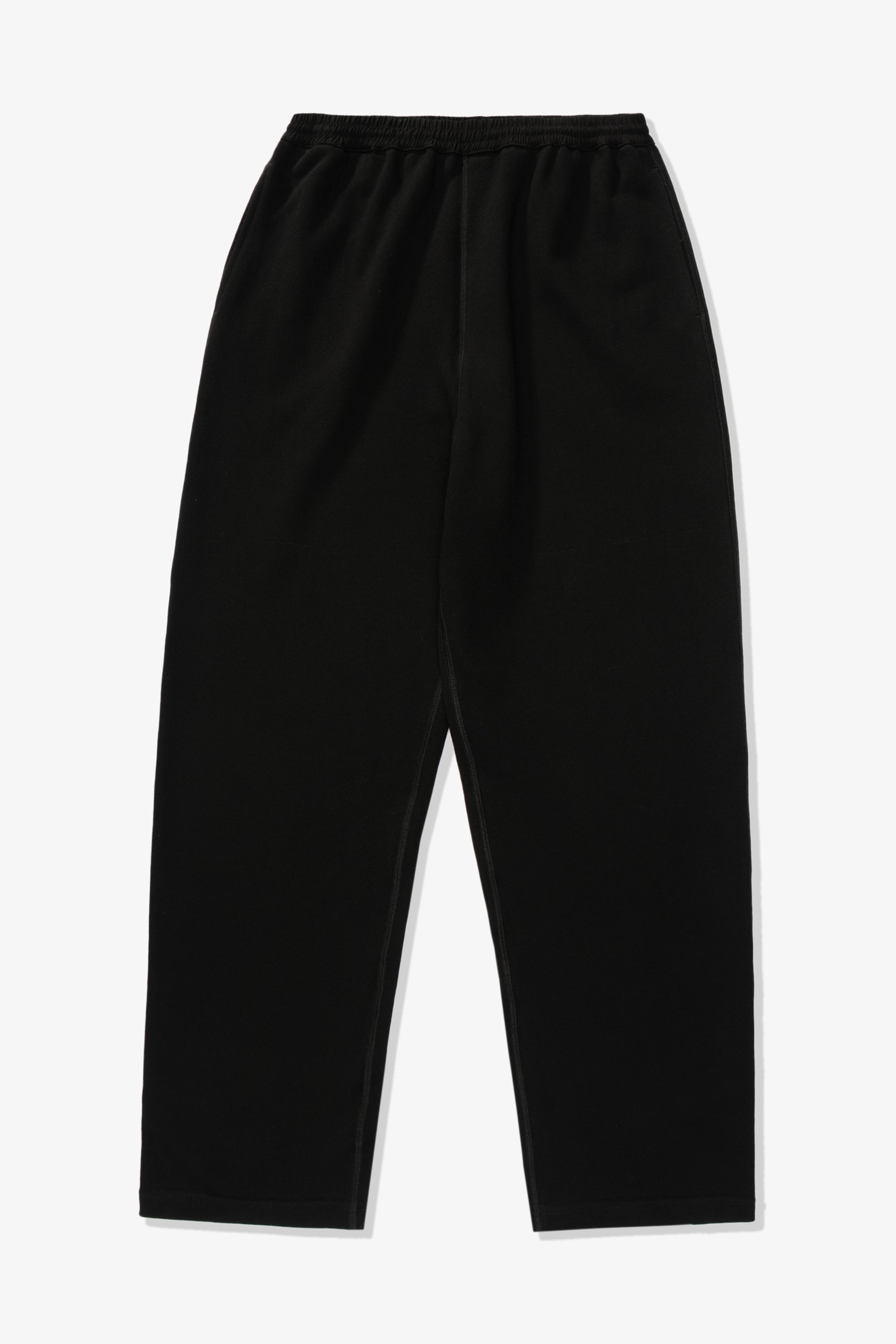 Lady White Co. black woven waistband sweatpant