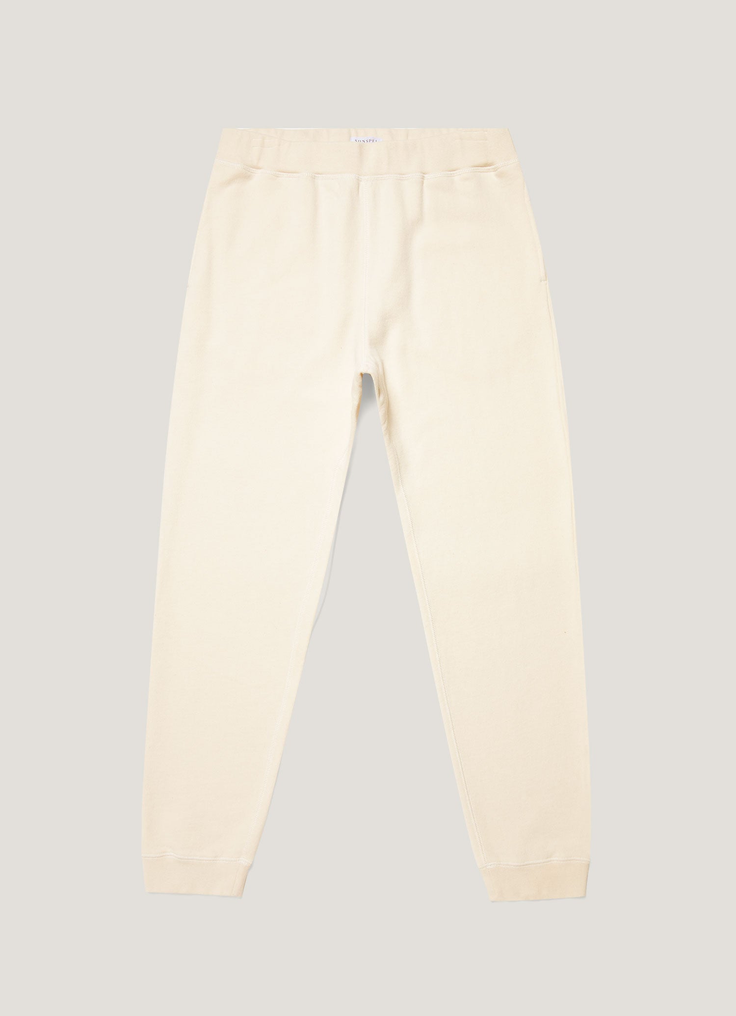 Sunspel Loopback Sweatpants in undyed